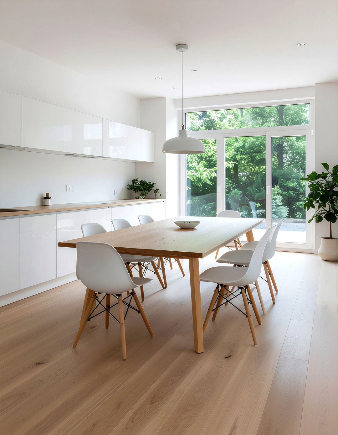 Scandinavian Light Wood Dining Table - 30 dining table for 8 ideas