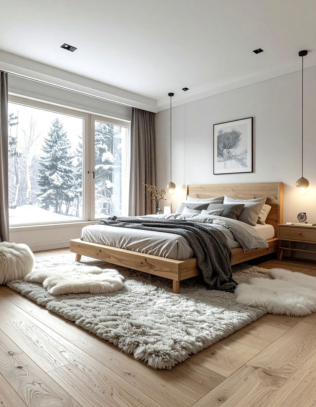 Scandinavian Luxury Bedroom - 30 mansion bedroom ideas