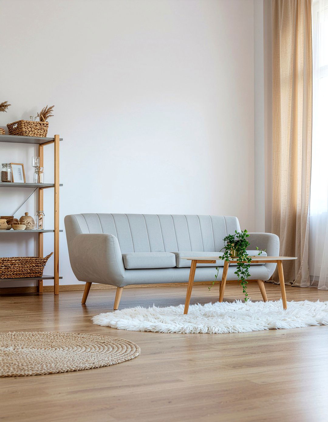Scandinavian Mid Century Sofa - 30 living room mid-century sofa ideas
