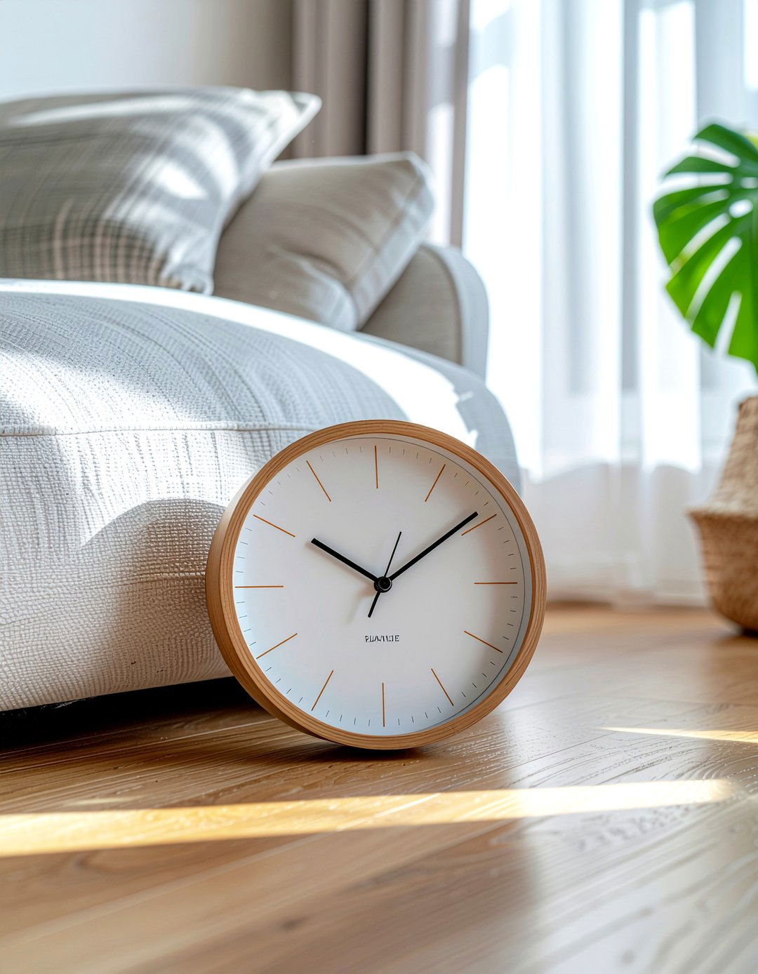 Scandinavian Minimalist Vintage Clock - 30 living room vintage clocks