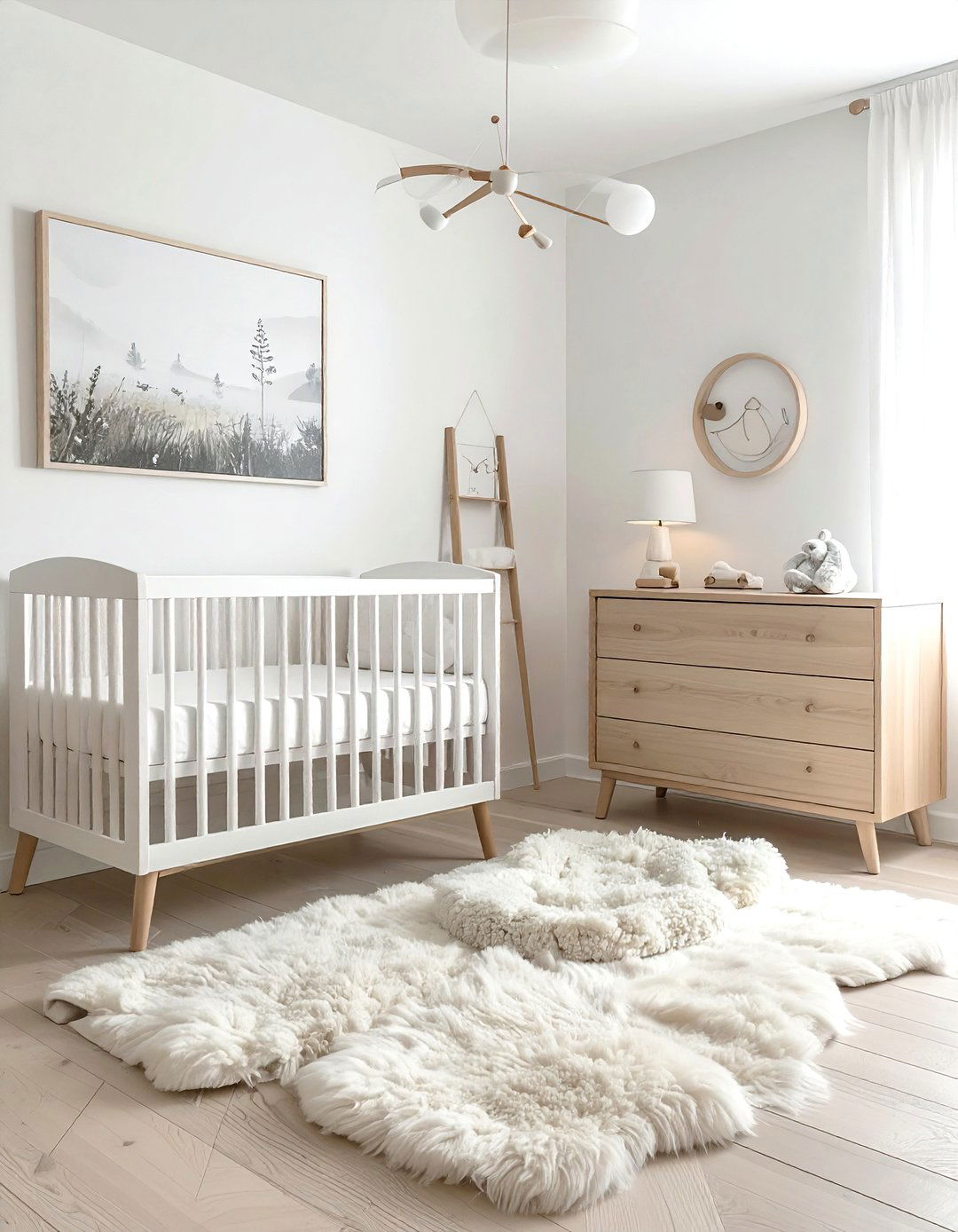 Scandinavian Nursery - 30 decor inspo