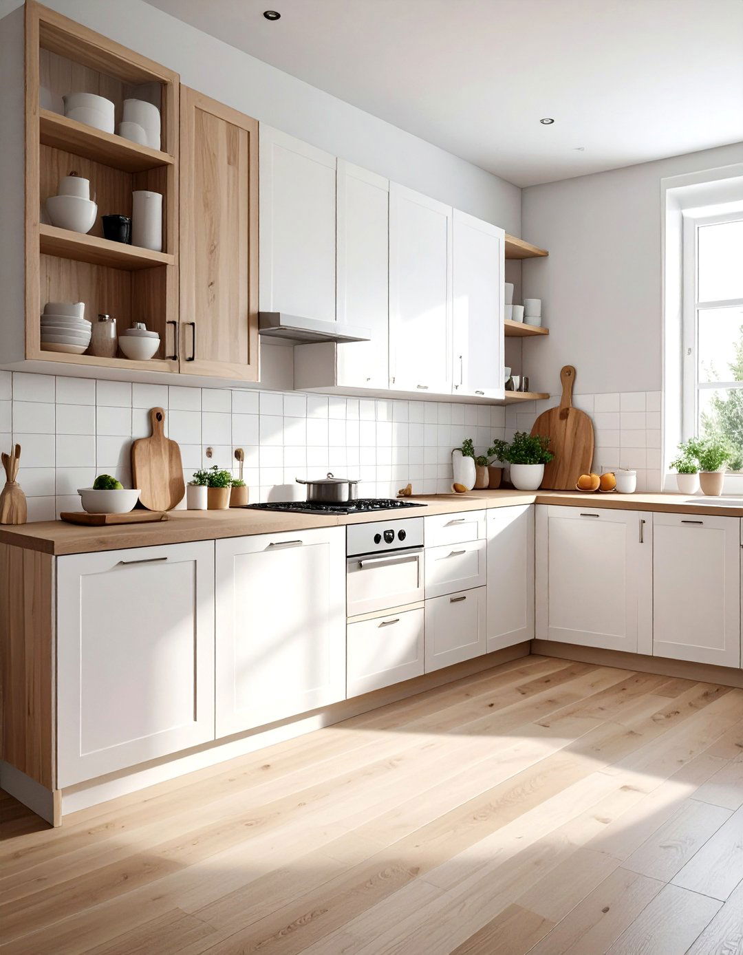 Scandinavian Oak Kitchen Cabinets - 30 oak kitchen cabinet ideas