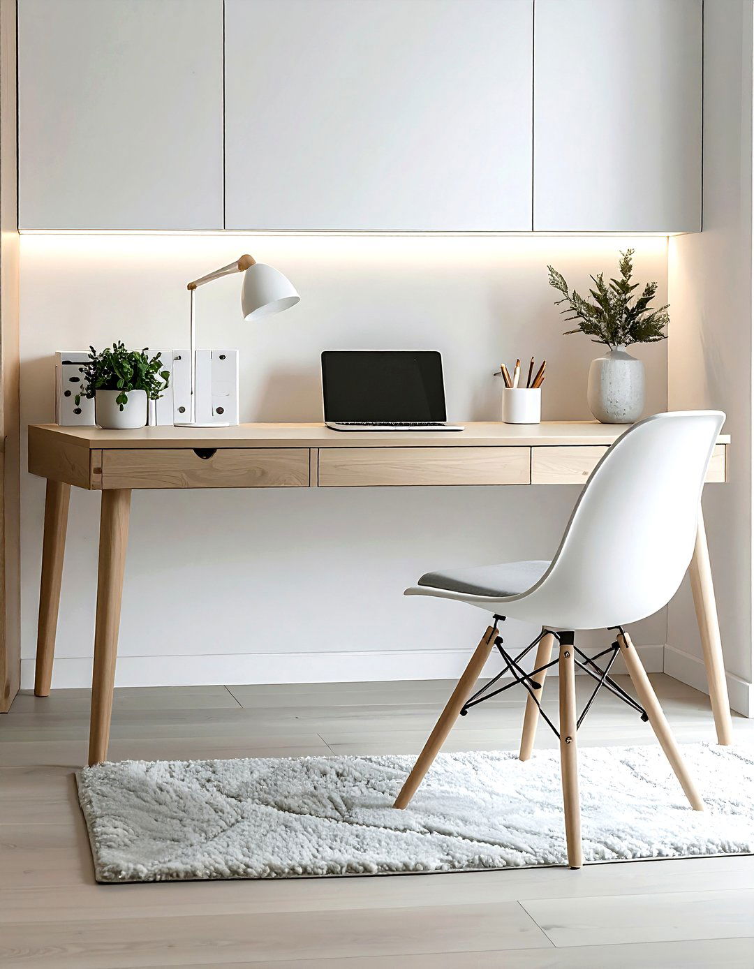 Scandinavian Office Style - 30 desk decor ideas