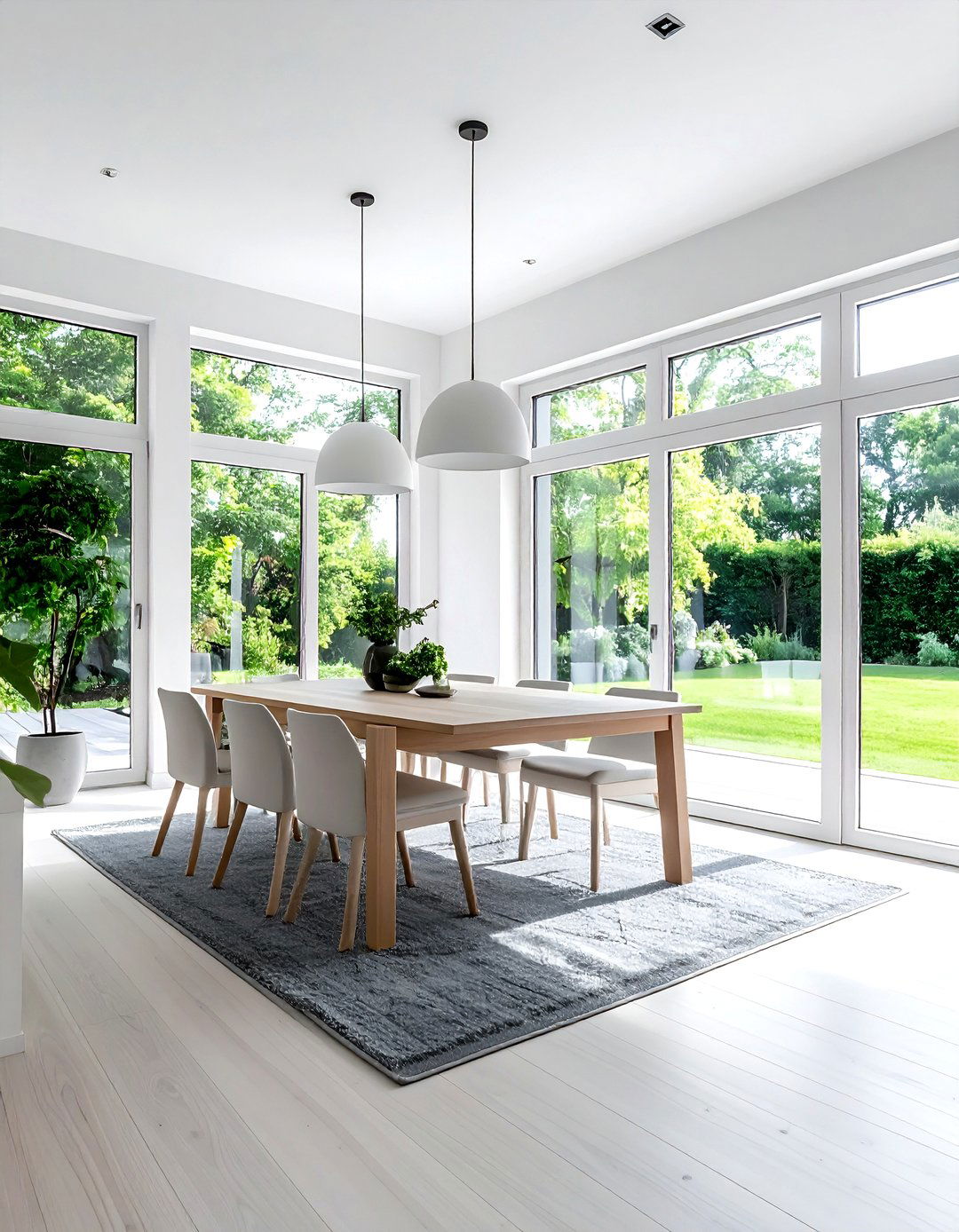 Scandinavian Open Concept Dining - 30 open plan dining ideas