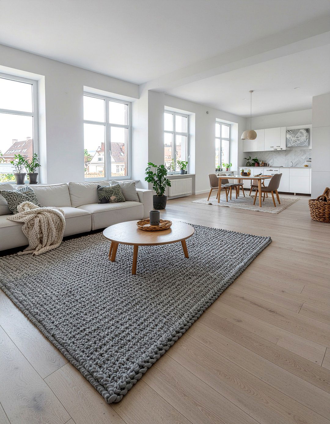 Scandinavian Open Floor Plan - 30 open plan living room ideas