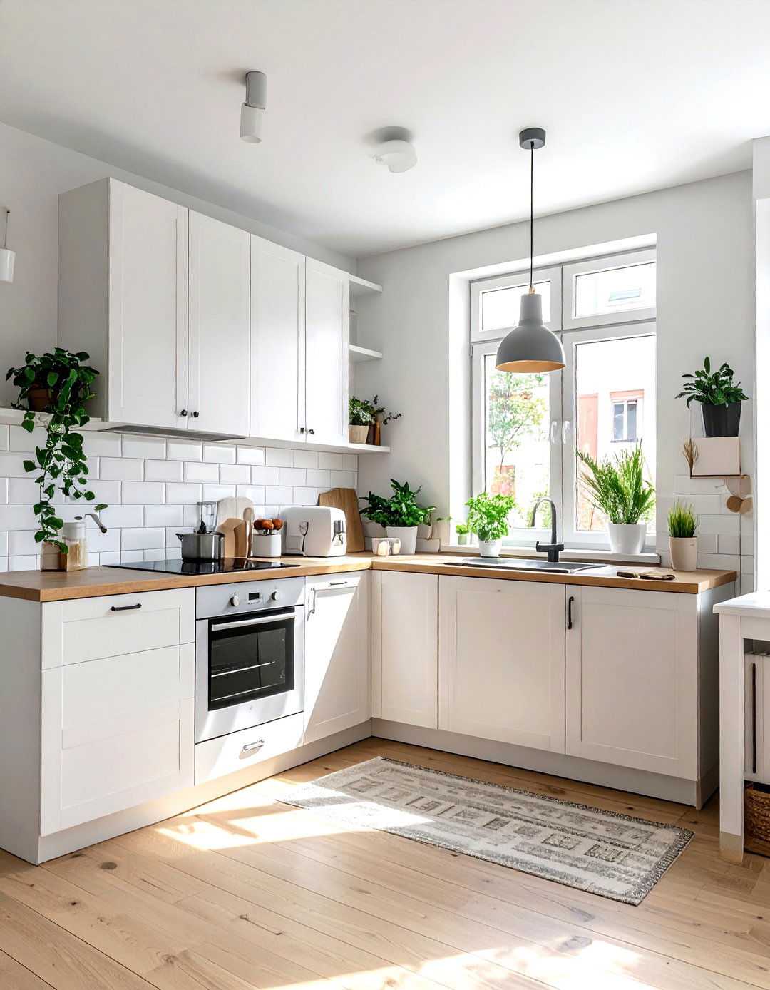 Scandinavian Small Kitchen - 30 small kitchen layout ideas