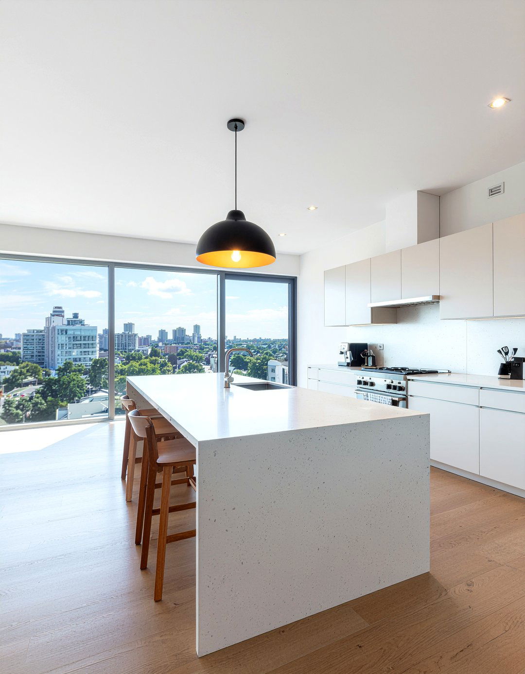 Scandinavian Style Penthouse Kitchen - 30 penthouse kitchen ideas