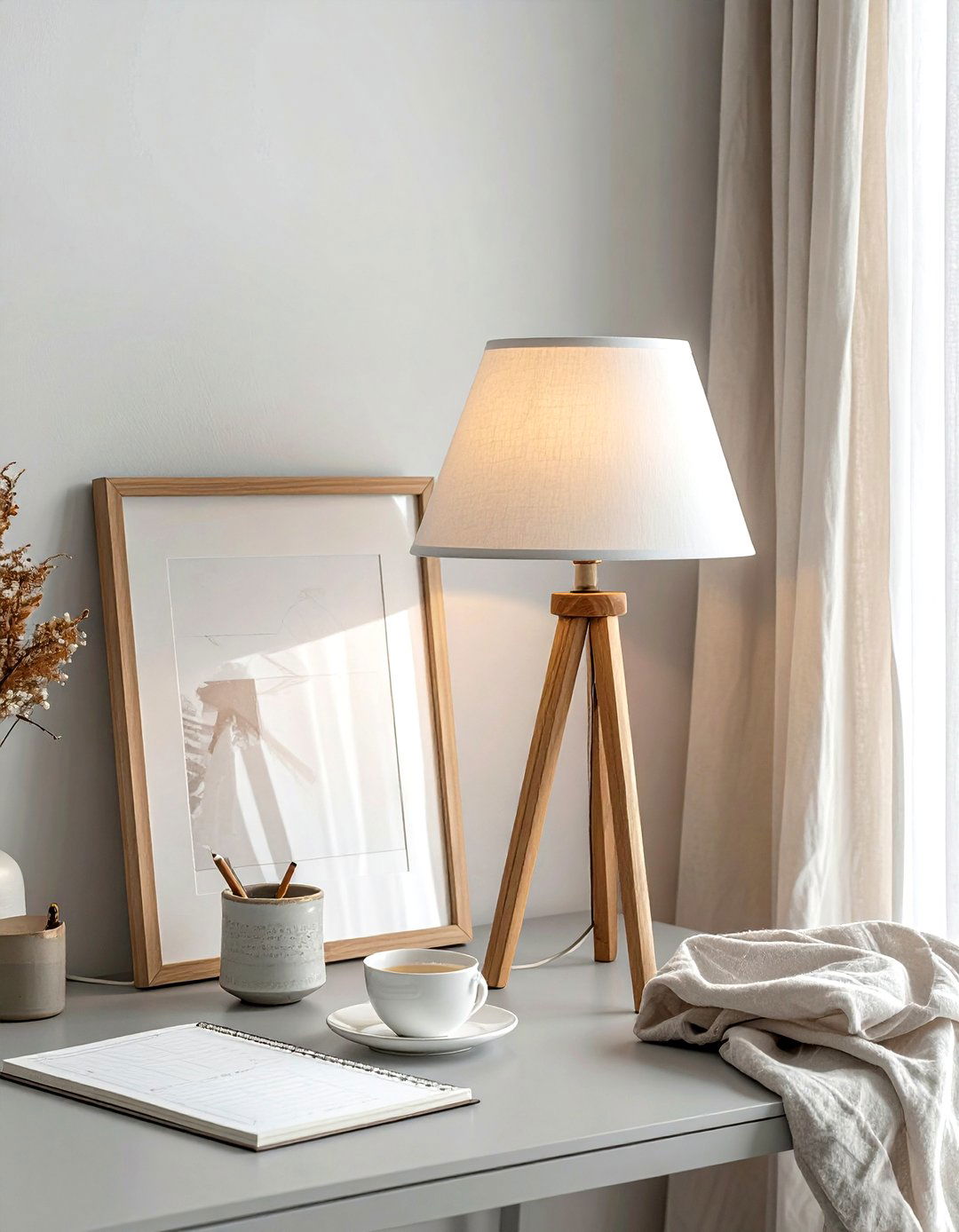 Scandinavian Table Lamp - 30 desk lamp ideas