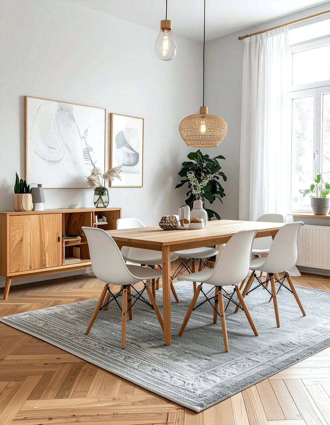 Scandinavian Wood Dining Room - 30 surprising dining room ideas