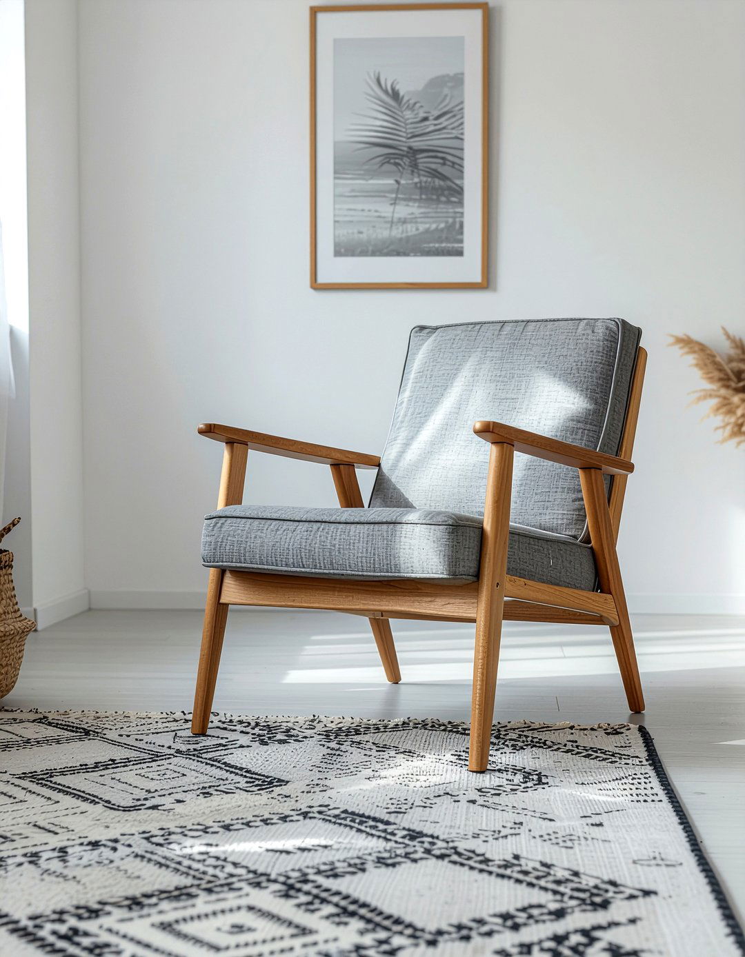 Scandinavian Wooden Lounge Chair - 30 living room lounge chairs