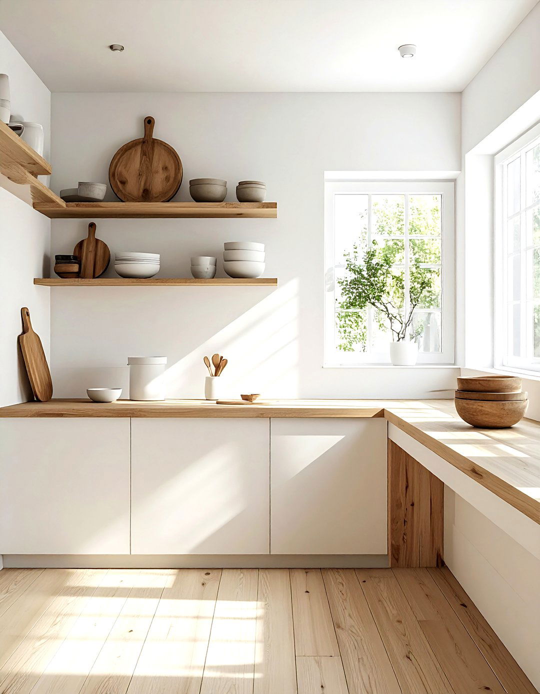 Scandinavian baking nook - 30 kitchen baking station ideas