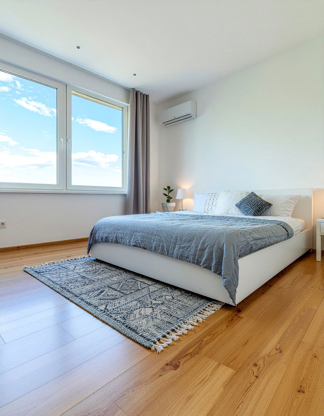 Scandinavian bamboo flooring - 30 bedroom bamboo flooring ideas