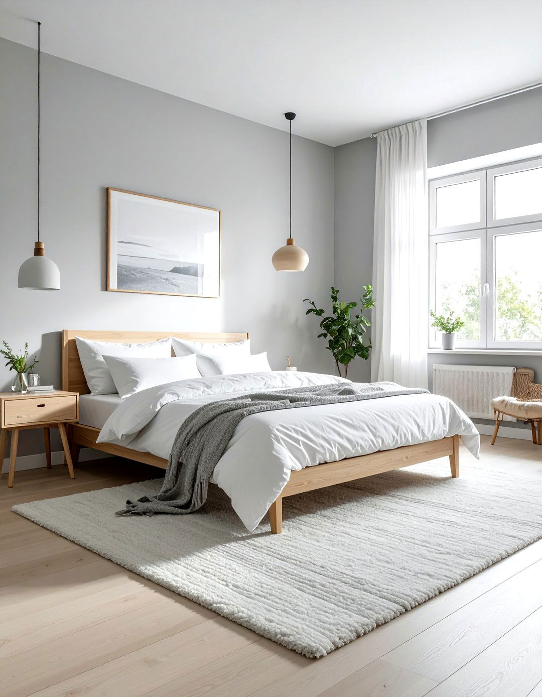 Scandinavian bedroom - 30 masculine bedroom ideas