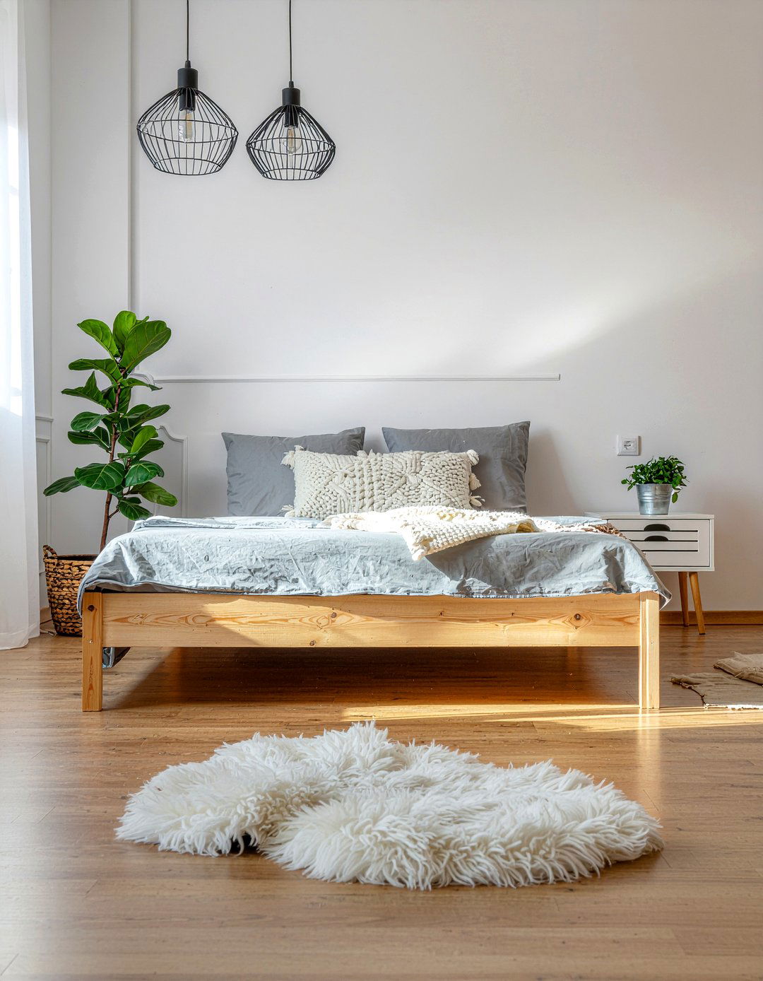 Scandinavian bedroom - 30 bedroom themes
