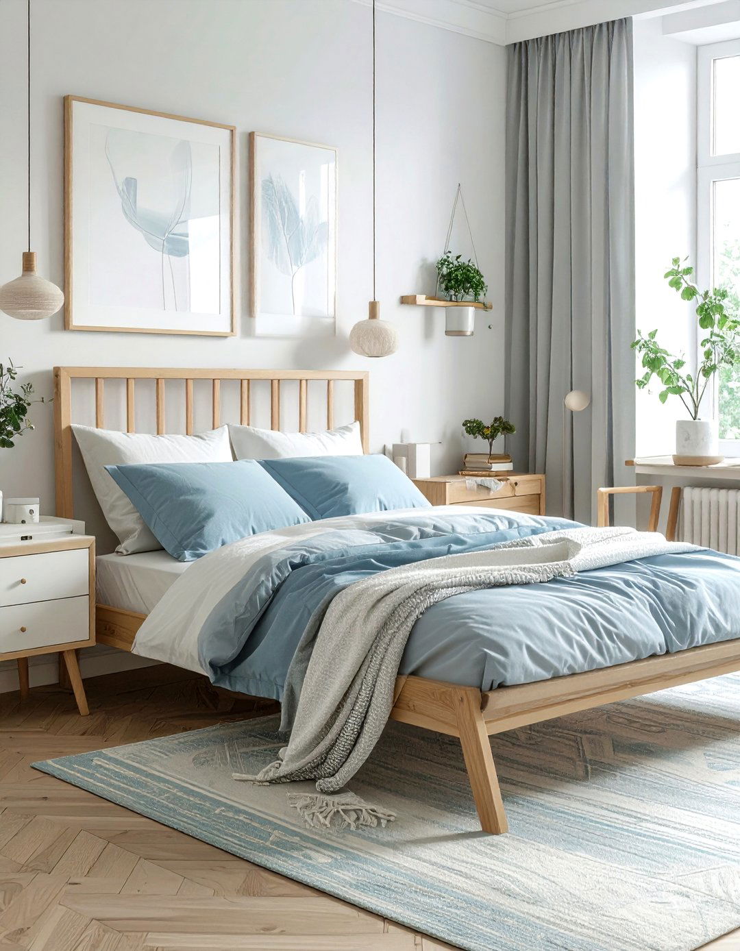 Scandinavian bedroom layout - 30 bedroom furniture settings