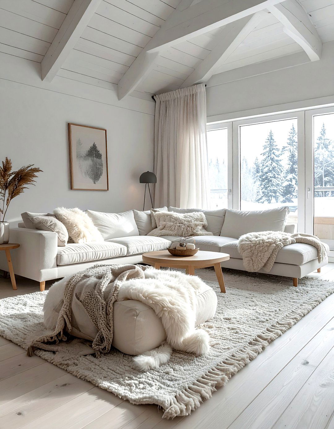 Scandinavian cabin - 30 living room cabin furniture ideas