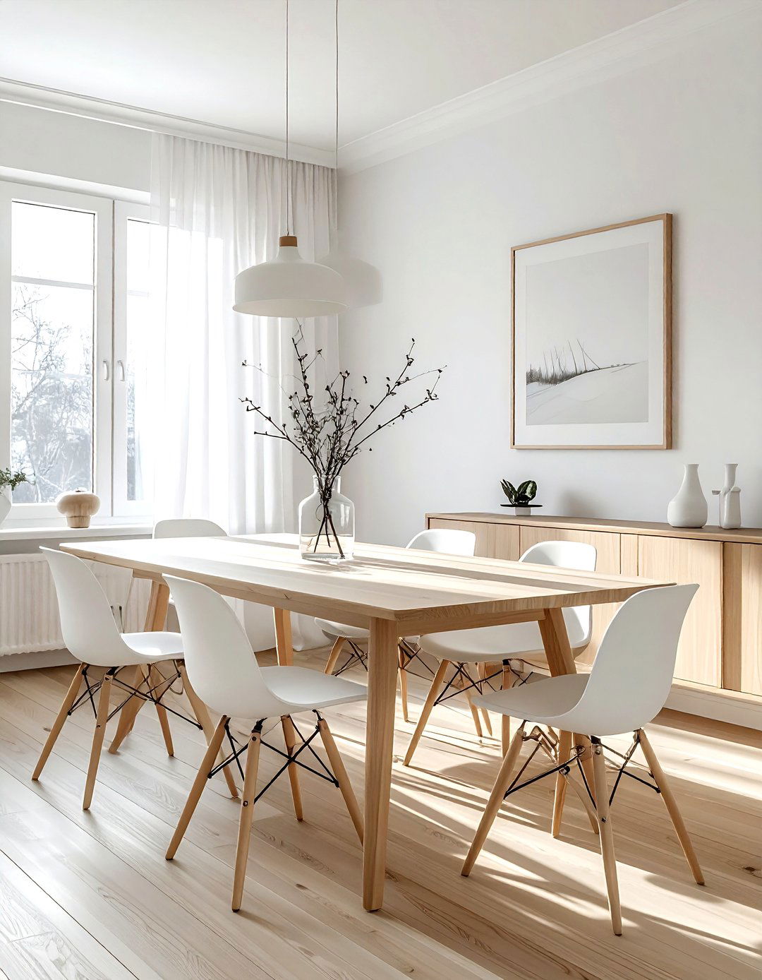 Scandinavian dining area - 30 home styling ideas