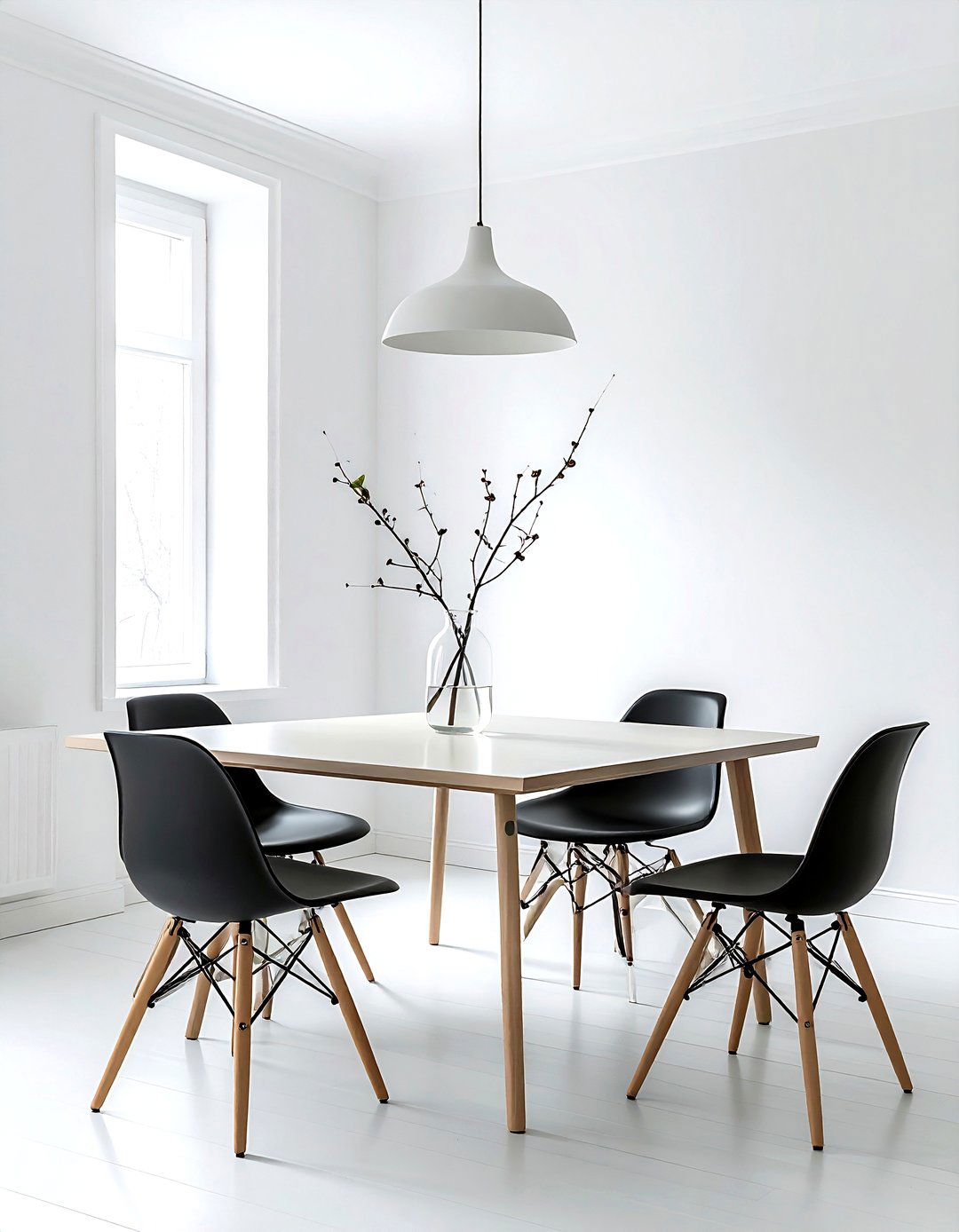 Scandinavian dining area - 30 crisp decor ideas