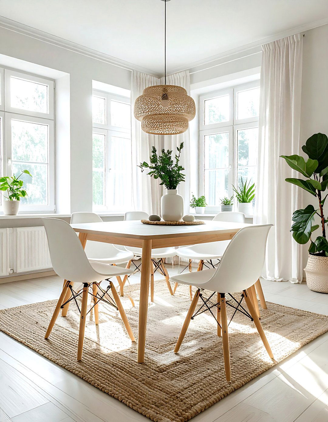 Scandinavian dining room - 30 Chicago dining room ideas
