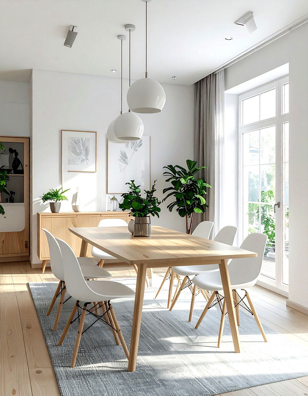 Scandinavian dining room layout - 30 dining room arrangement ideas