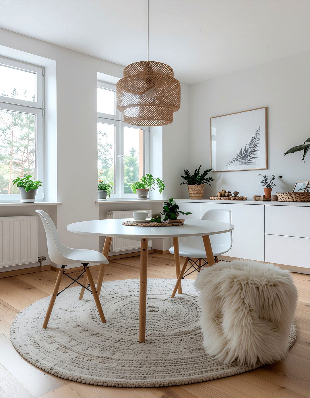 Scandinavian dining room office - 30 dining room office combo ideas