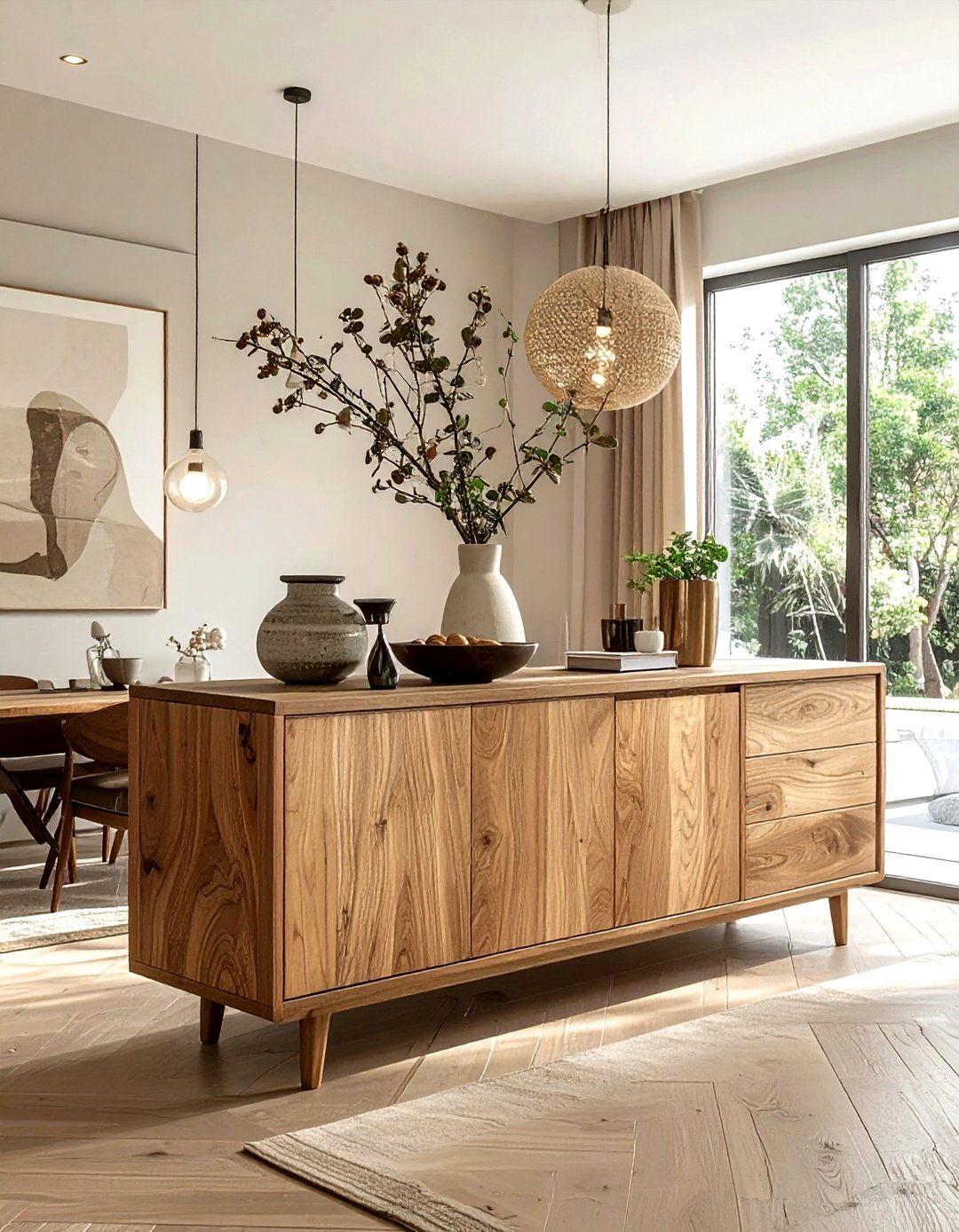 Scandinavian dining room storage - 30 Scandinavian dining room ideas