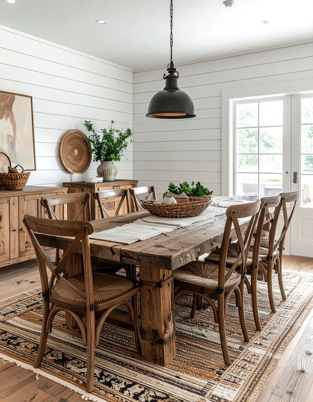 Scandinavian farmhouse dining room - 30 Scandinavian dining room ideas