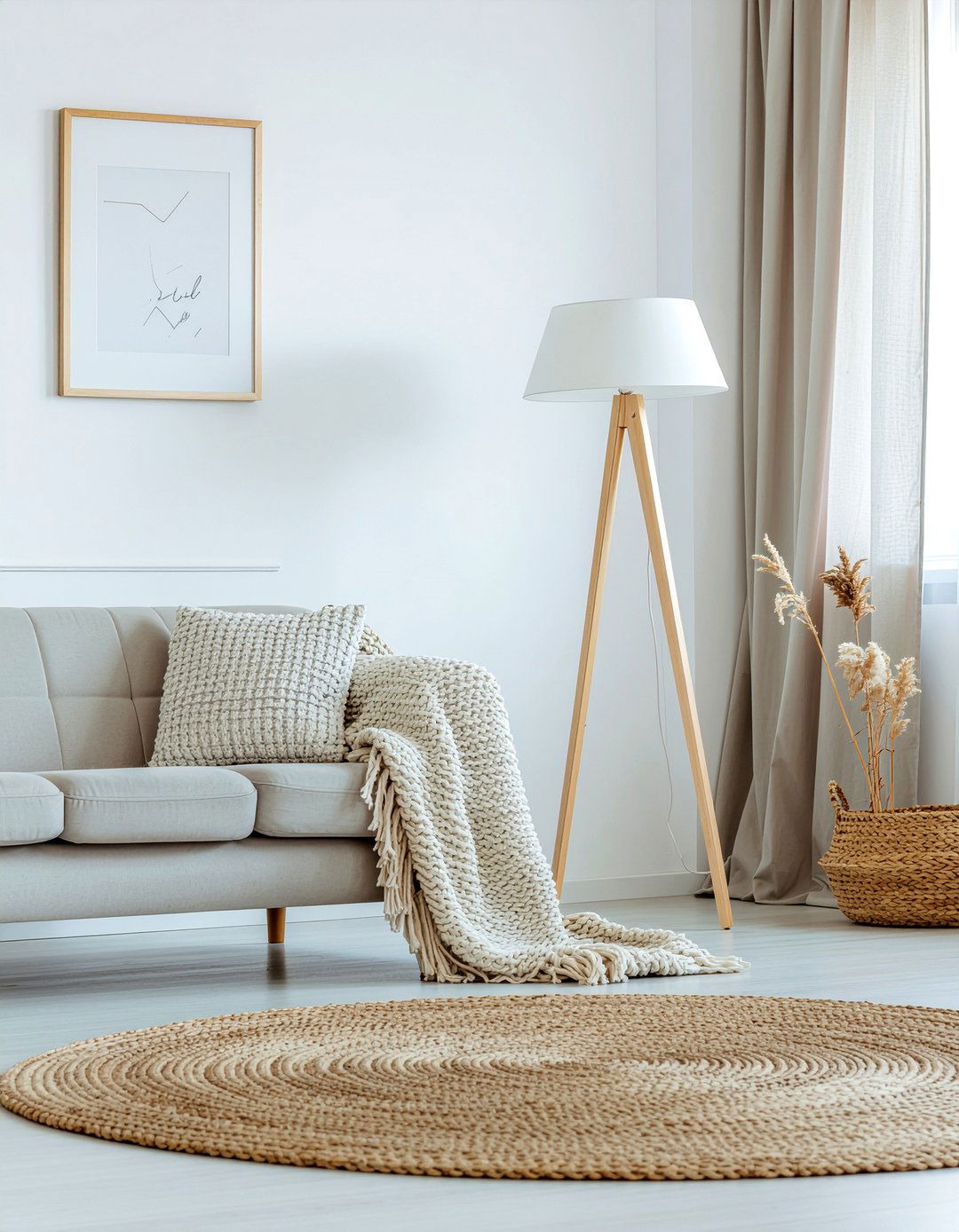 Scandinavian floor lamp - 30 living room lamps