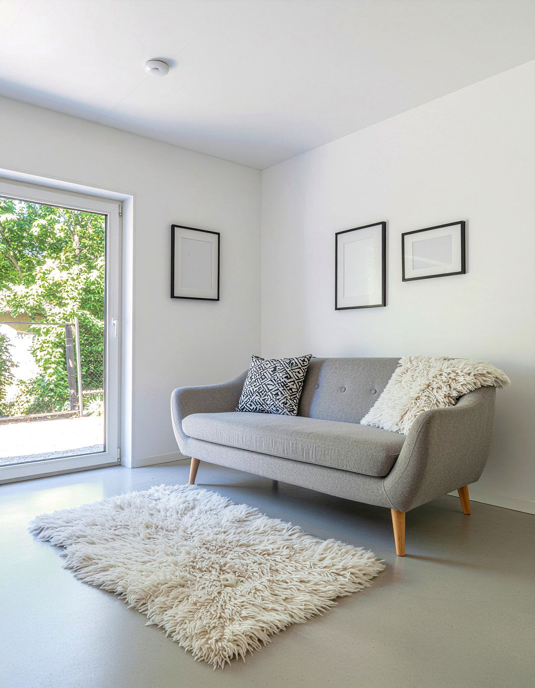 Scandinavian garage living room - 30 converted garage living room ideas