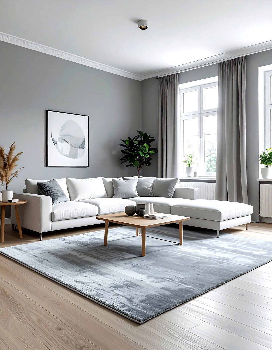 30 Minimalist Gray Living Room Ideas for Sleek Comfort