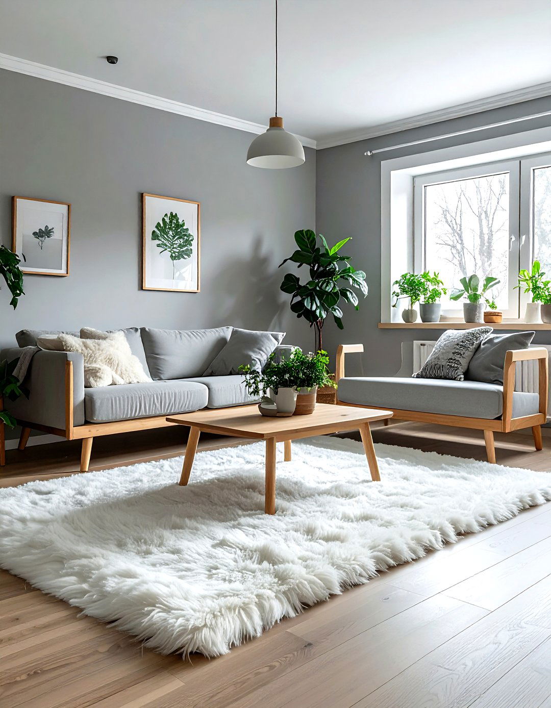 Scandinavian gray living room - 30 modern gray living room ideas