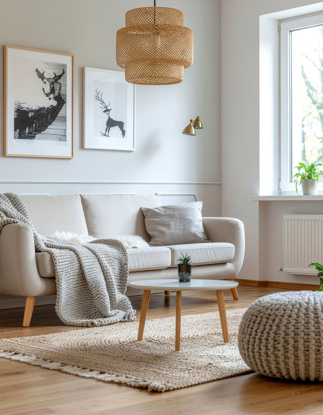 Scandinavian greige living room - 30 greige living room ideas