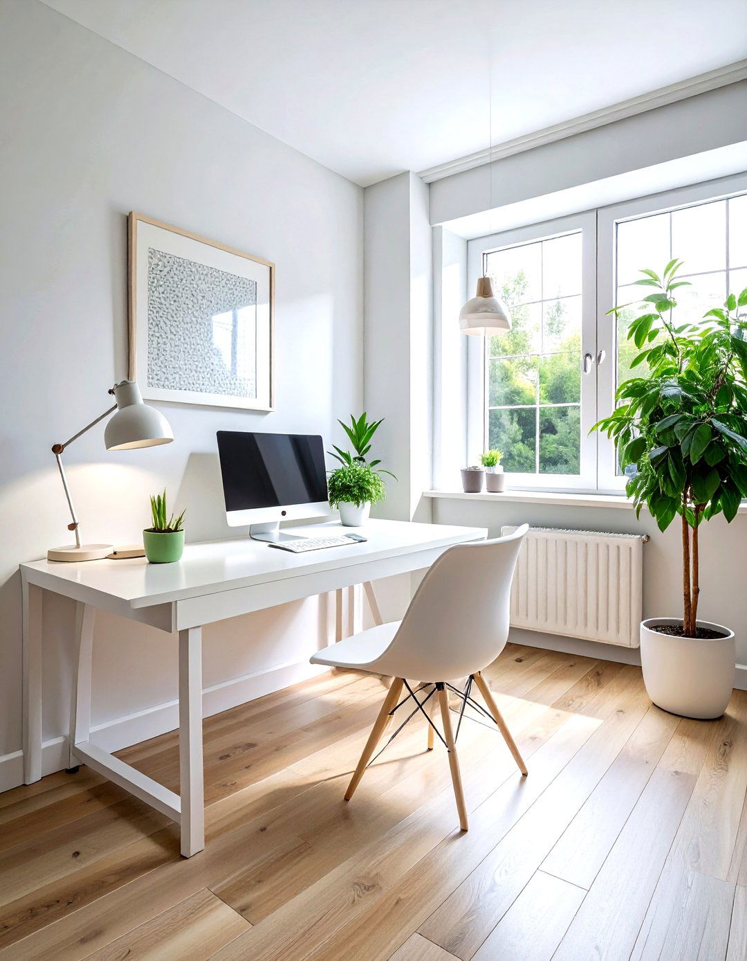 Scandinavian home office - 30 clean decor ideas