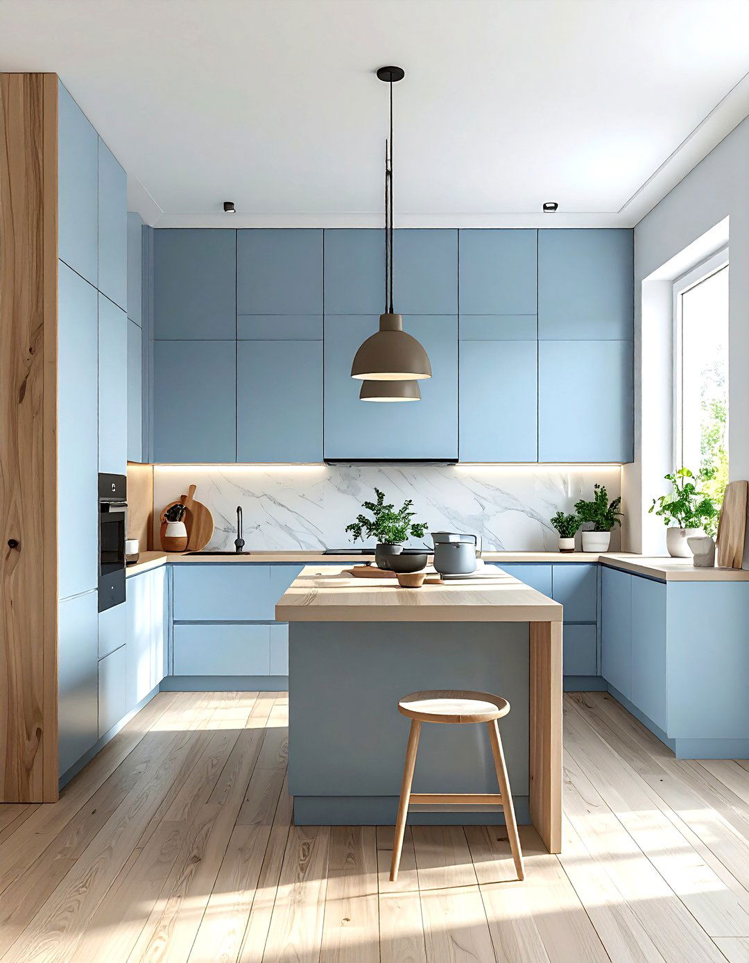 Scandinavian kitchen - 30 colorful kitchen ideas