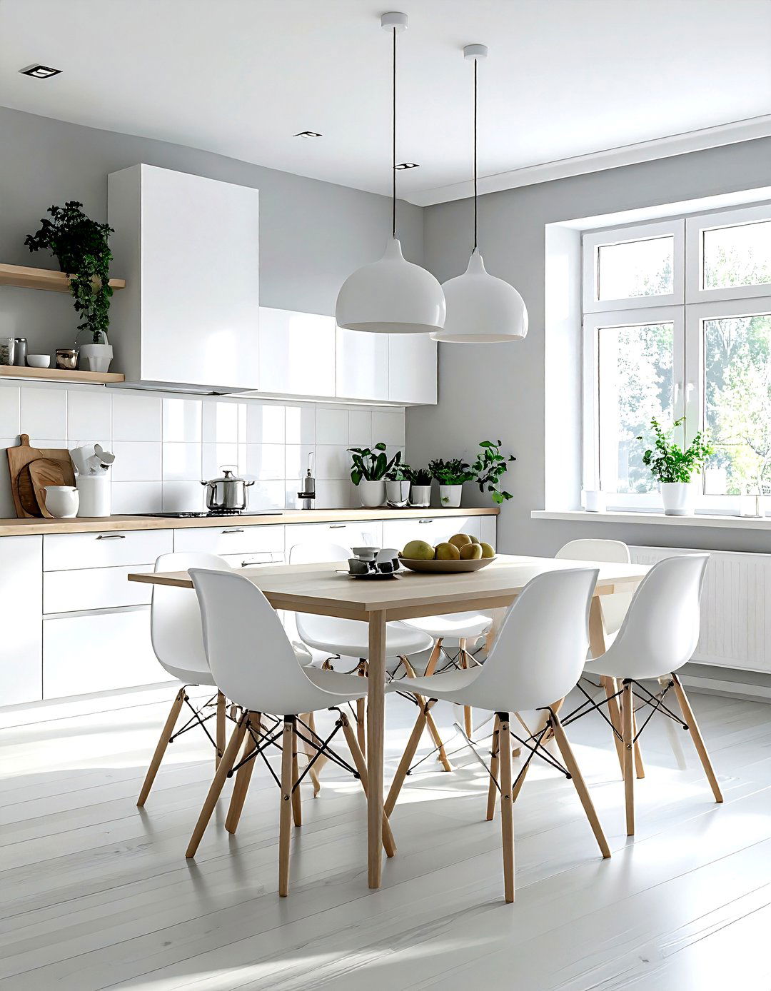 Scandinavian kitchen dining - 30 kitchen dining area ideas