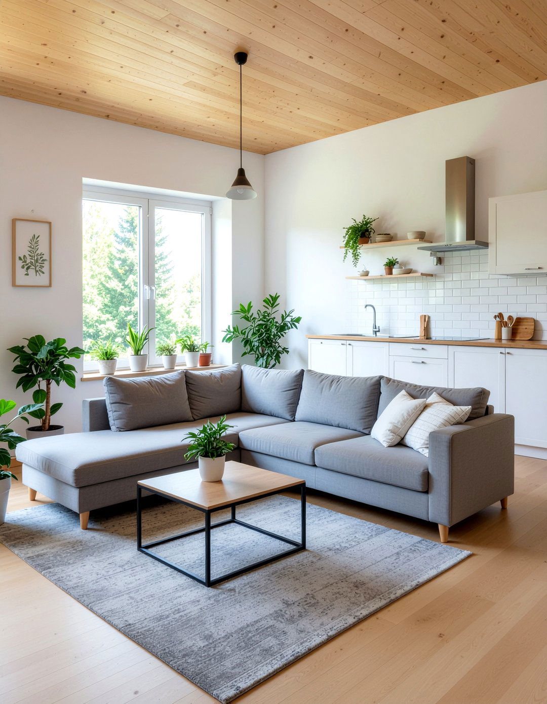 Scandinavian kitchen living room - 30 kitchen great room ideas