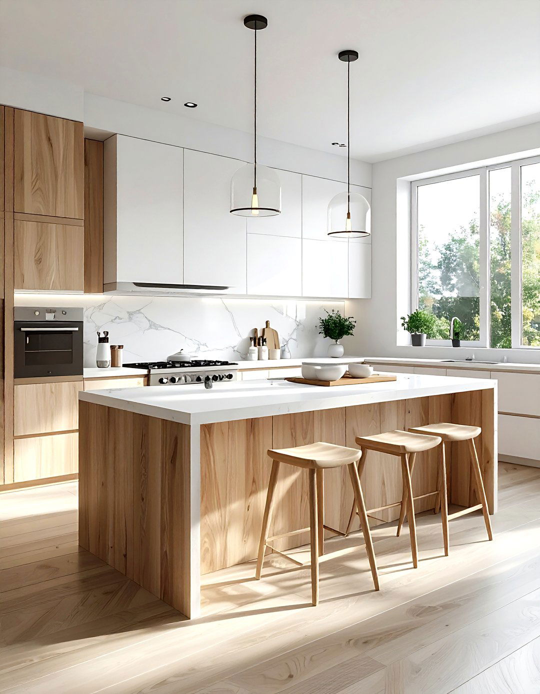 Scandinavian kitchen quartz design - 30 Caesarstone kitchen ideas