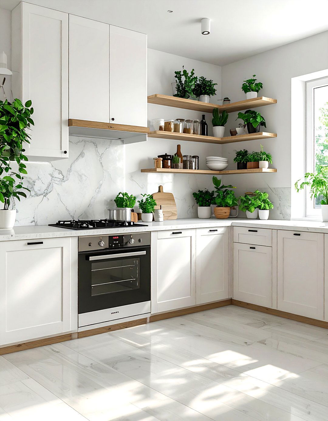 Scandinavian kitchen with steam oven - 30 steam oven kitchen ideas