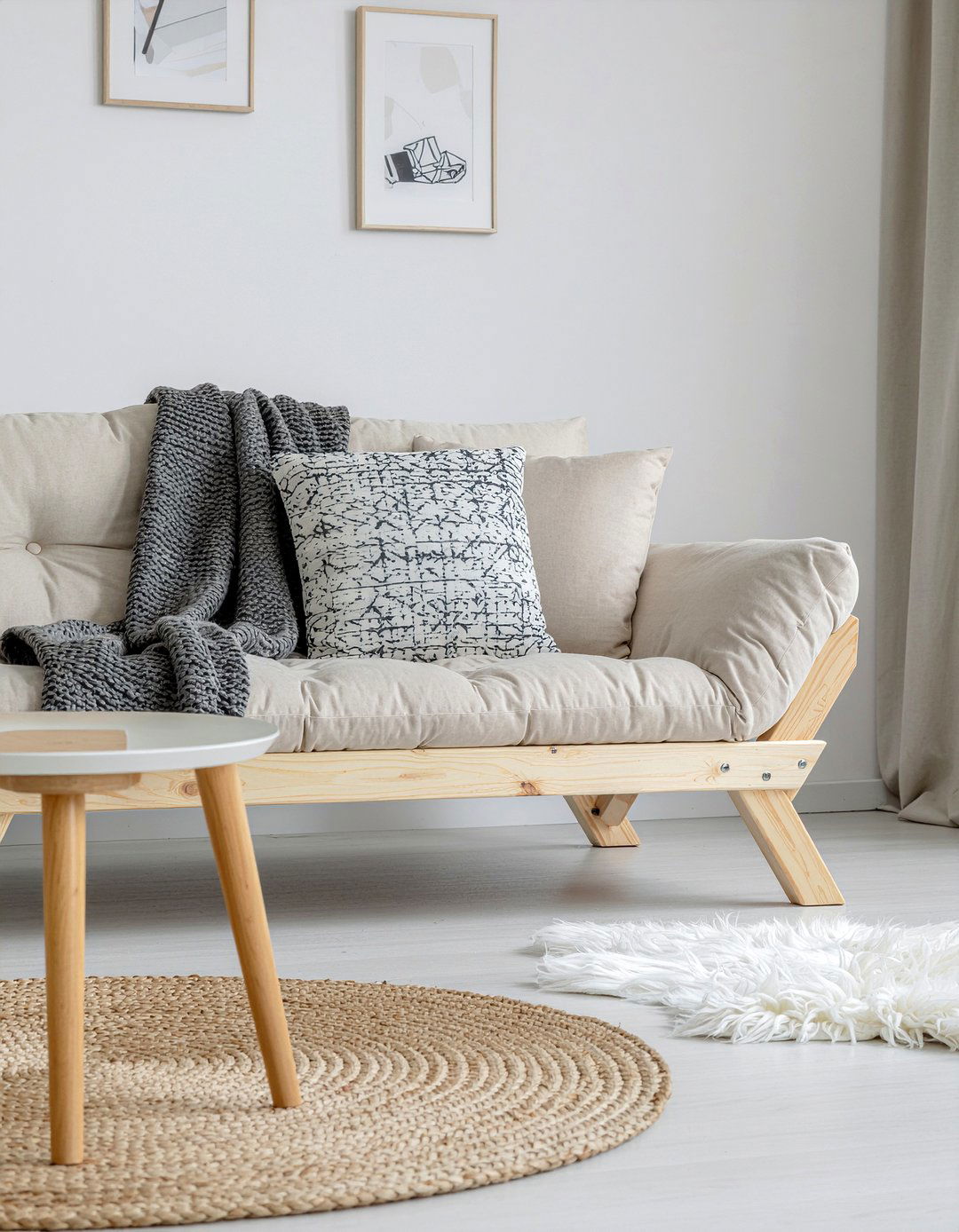 Scandinavian sleeper couch - 30 bedroom sofa bed ideas