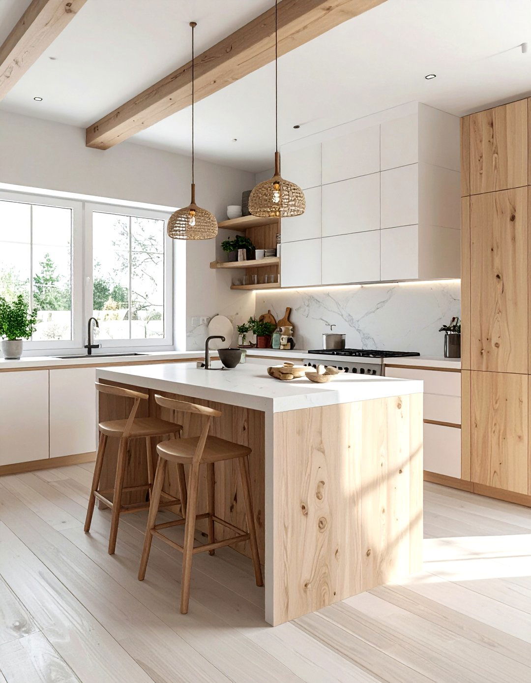 Scandinavian style kitchen - 30 uncomplicated kitchen ideas