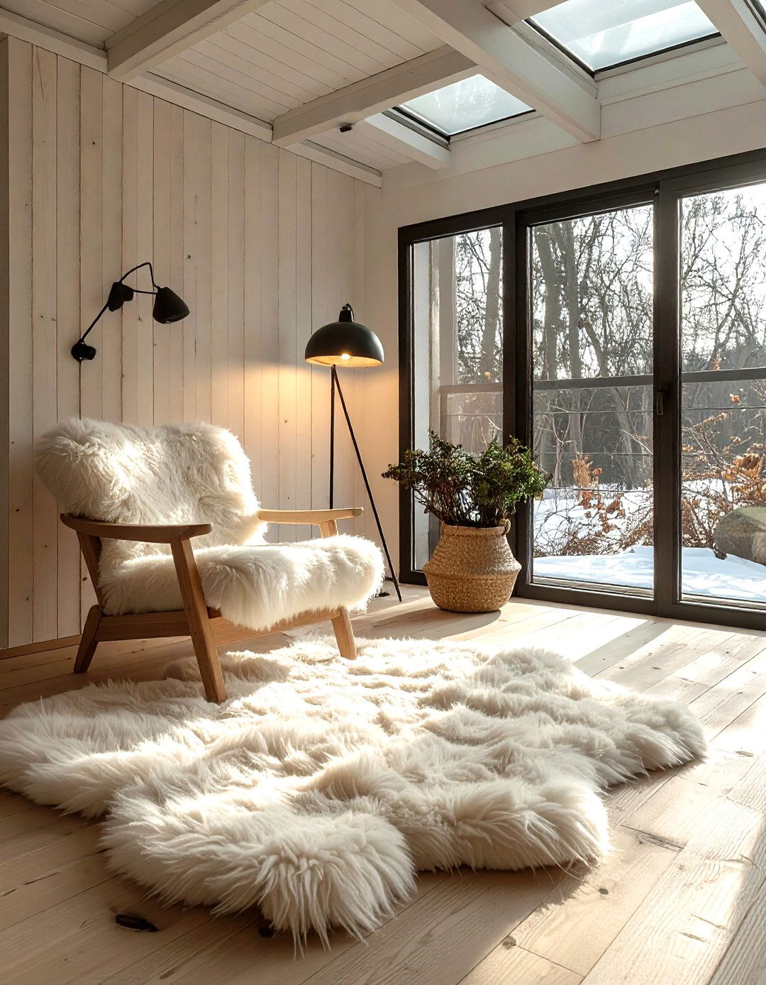 Scandinavian sunroom - 30 sunroom decor ideas