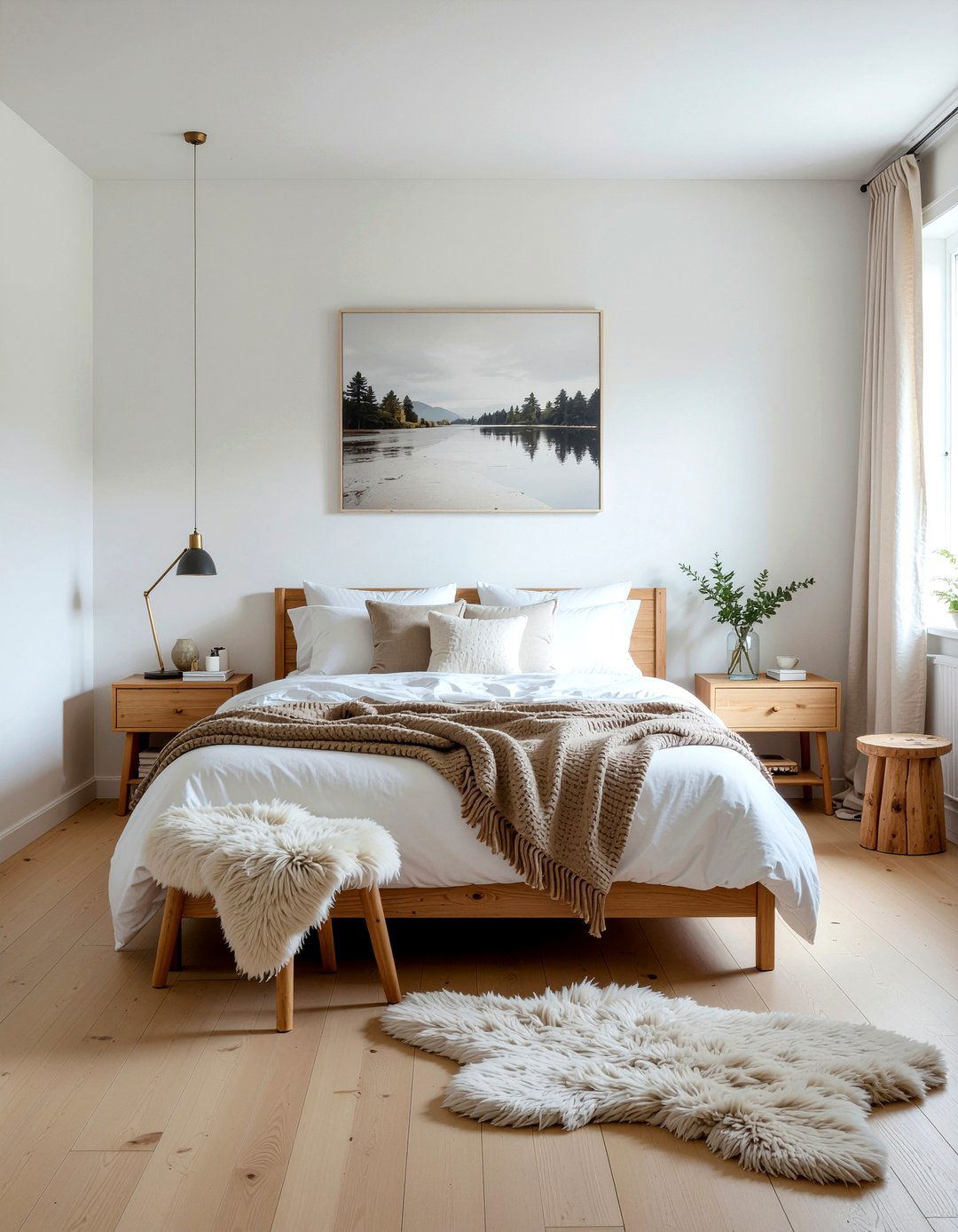 Scandinavian tan bedroom - 30 tan bedroom ideas