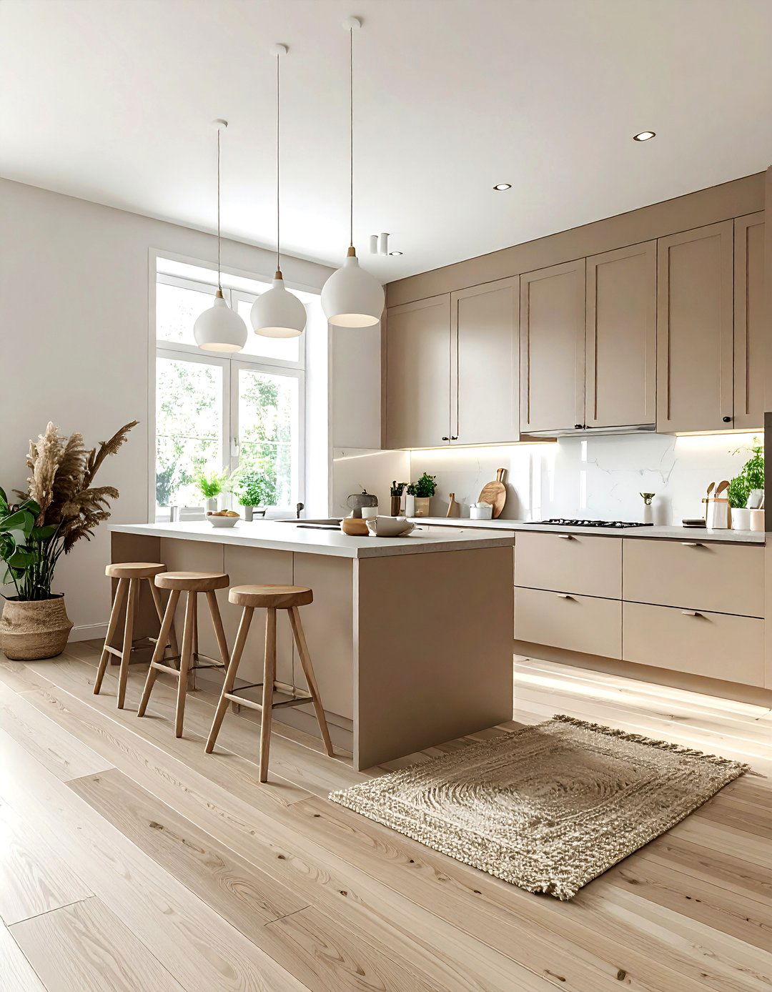 Scandinavian taupe kitchen - 30 taupe kitchen ideas