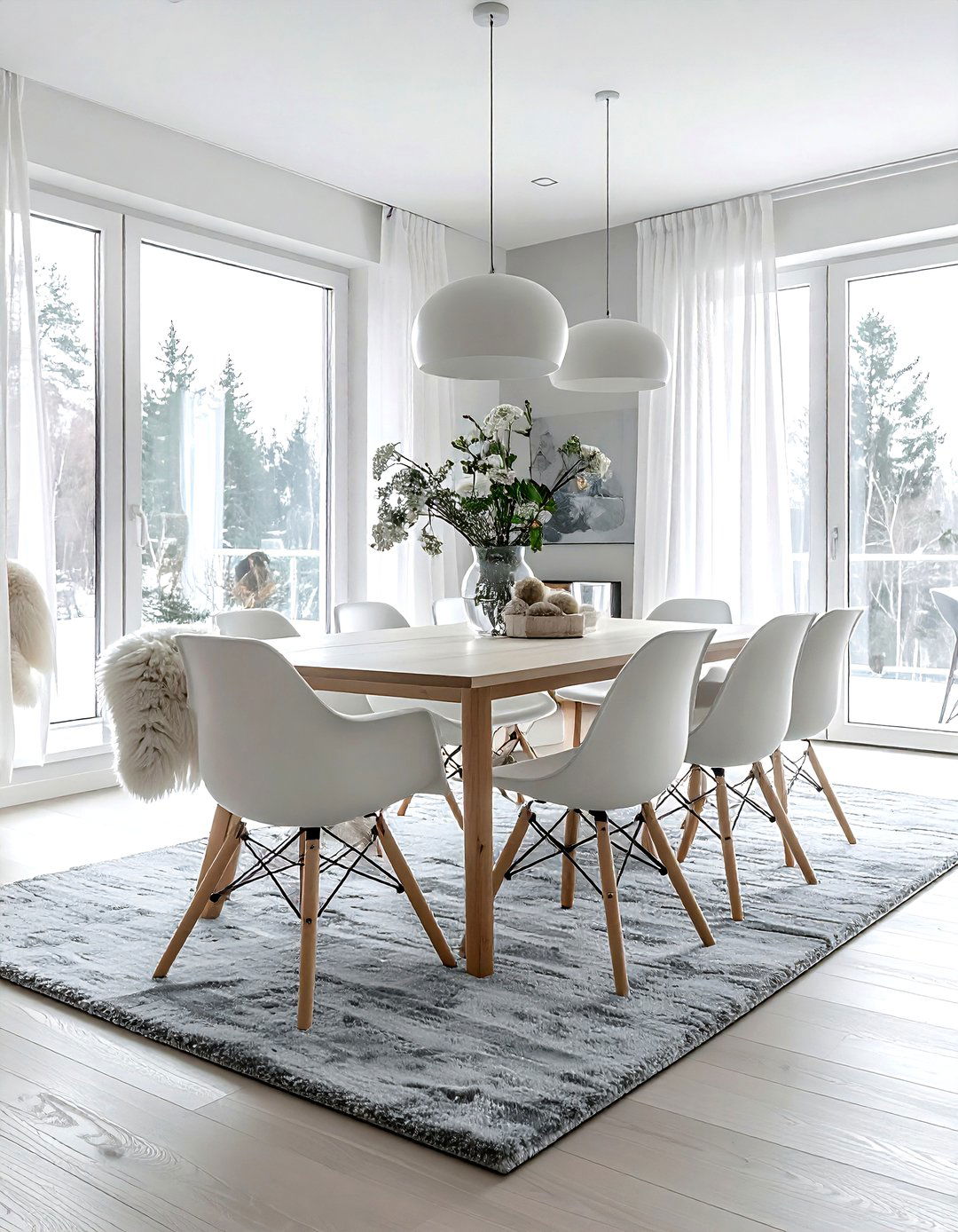 Scandinavian villa dining - 30 villa dining room ideas