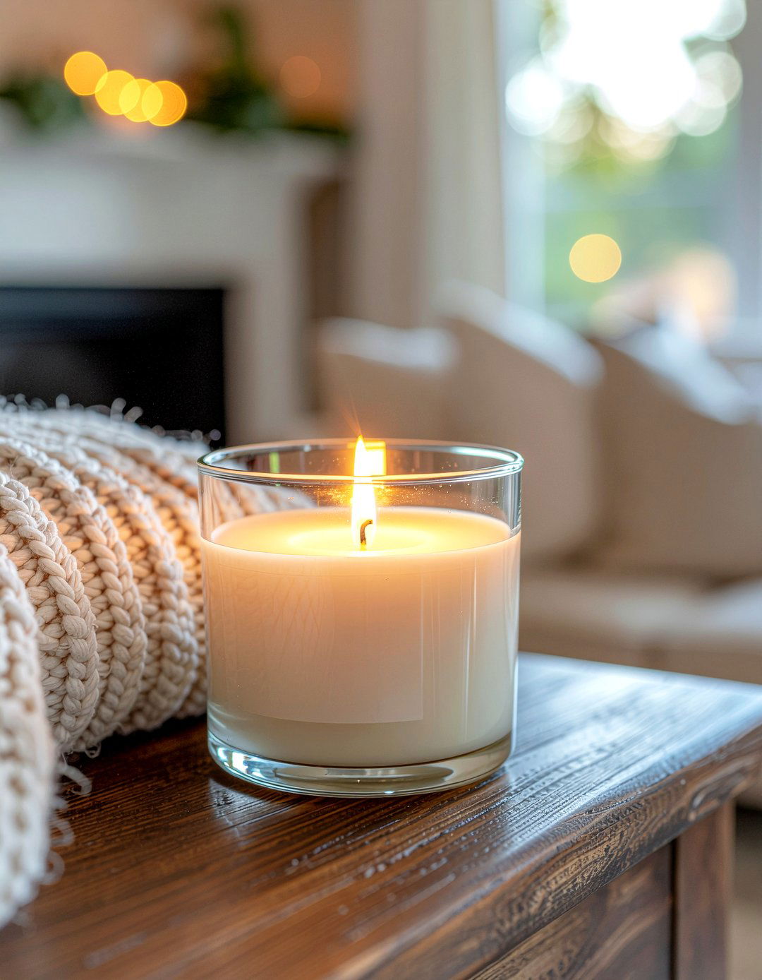 Scented Candle - 30 living room aromatherapy ideas