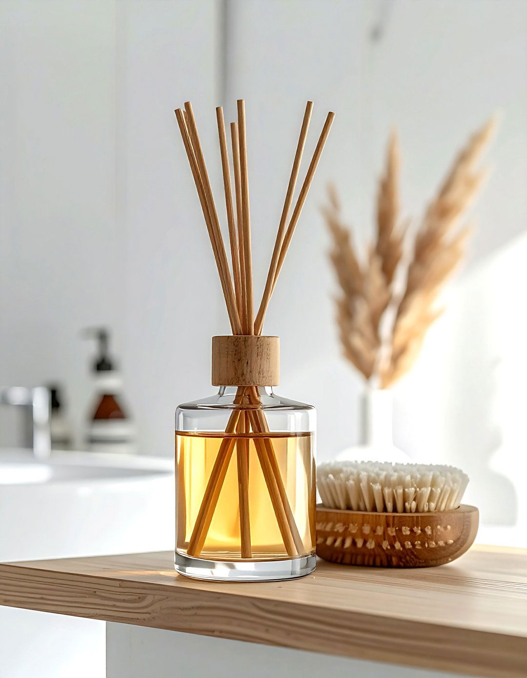 Scented Reed Diffuser - 30 bathroom finishing touches ideas