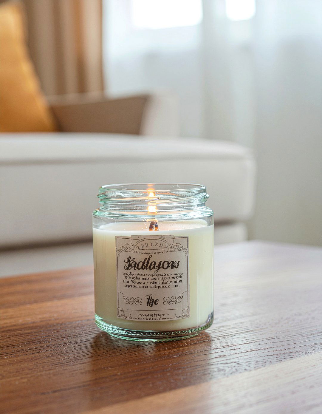 Scented Soy Candle - 30 living room accessories