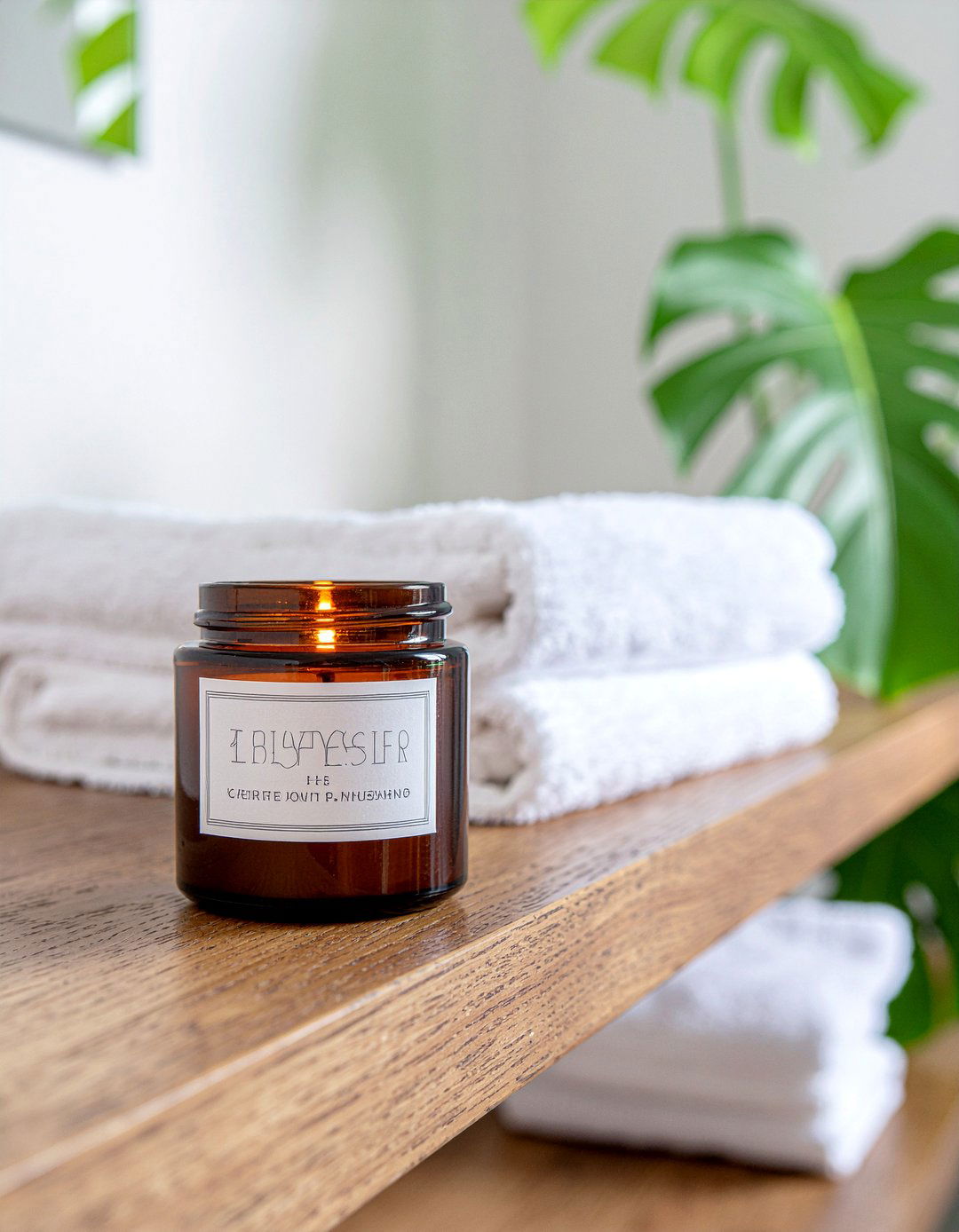 Scented Soy Candle - 30 bathroom essentials ideas