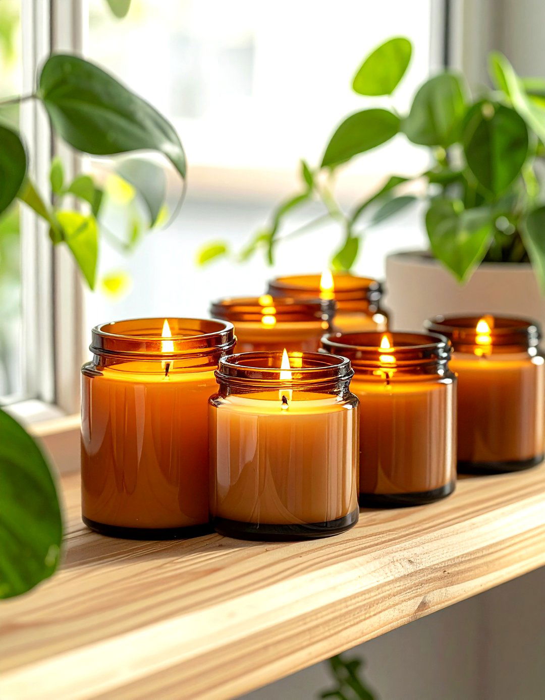 Scented Soy Candles - 30 living room finishing touches ideas