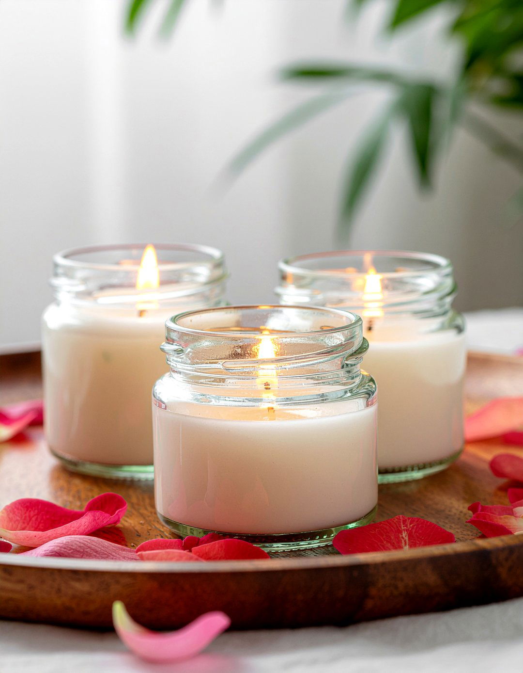 Scented Soy Candles - 30 relaxation bedroom ideas